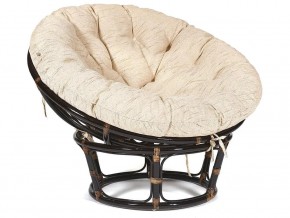 Кресло Papasan 23/01 W с подушкой Antique brown, ткань Старт в Тюмени - tyumen.magazin-mebel74.ru | фото