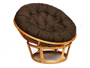 Кресло Papasan 23/01 W с подушкой Honey, ткань Коричневый в Тюмени - tyumen.magazin-mebel74.ru | фото